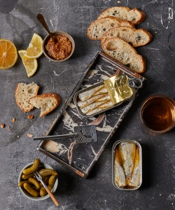 Sardines&Mustard&Cornichons